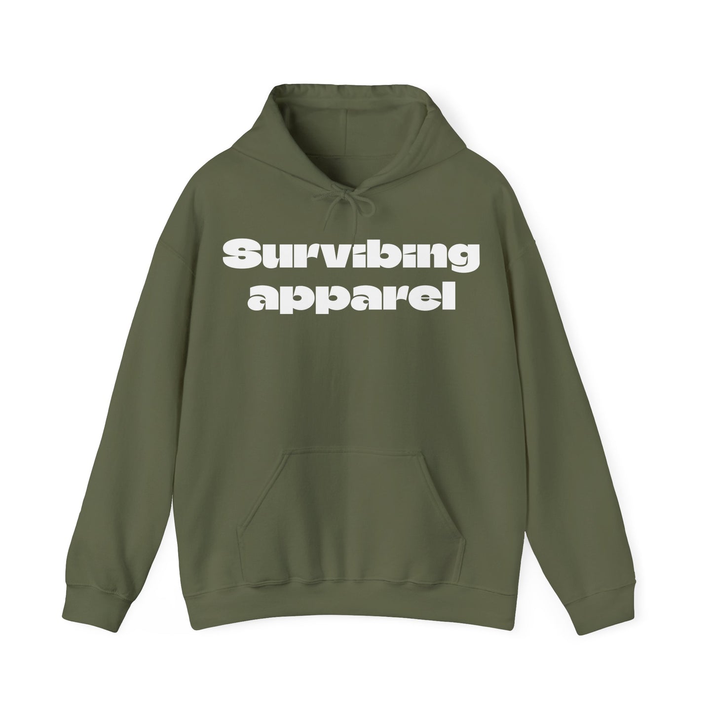 Surviving Compass Unisex Heavy Blend Hooded Sweatshirt - Cozy Spiritual Apparel