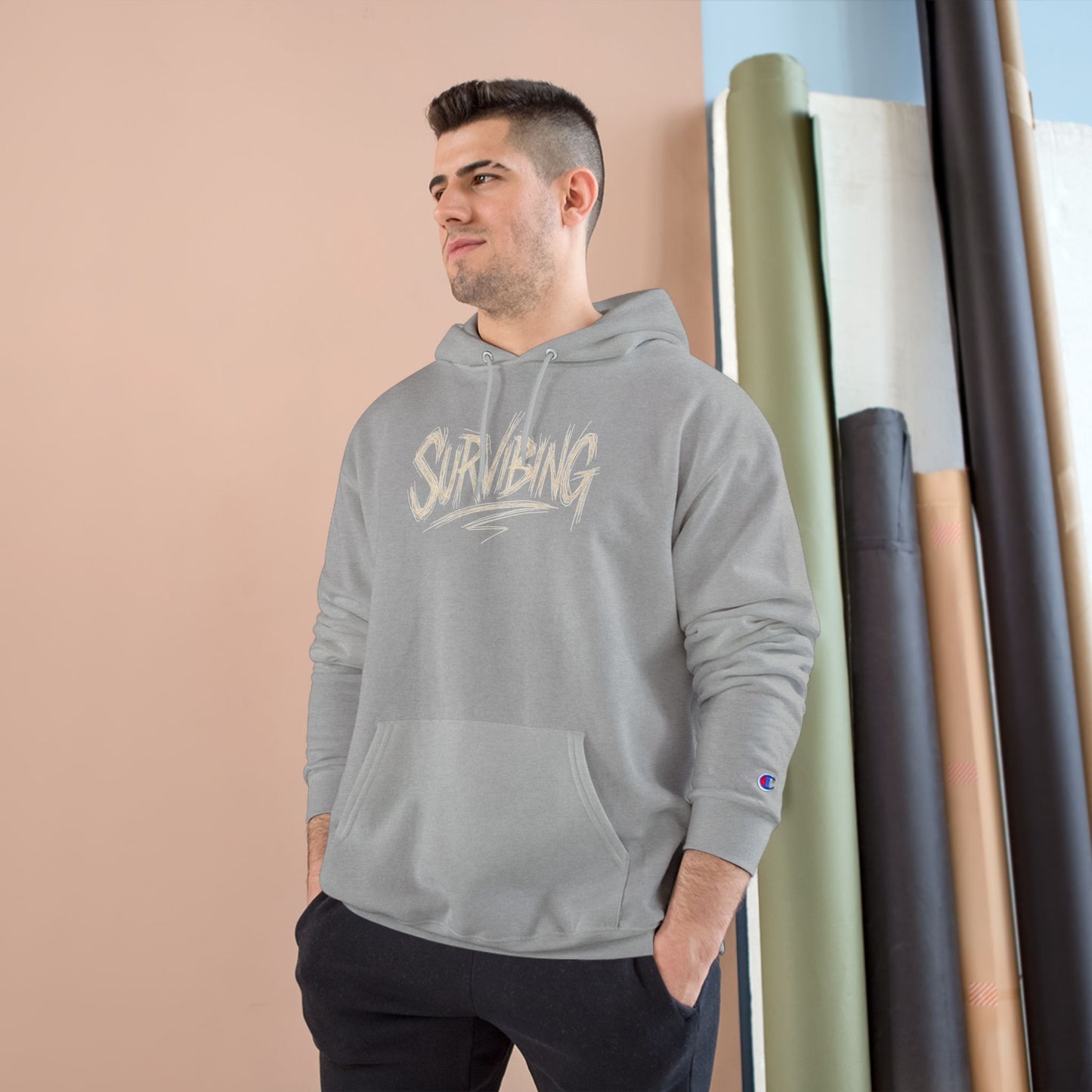 Wook puss 3 Champion Hoodie