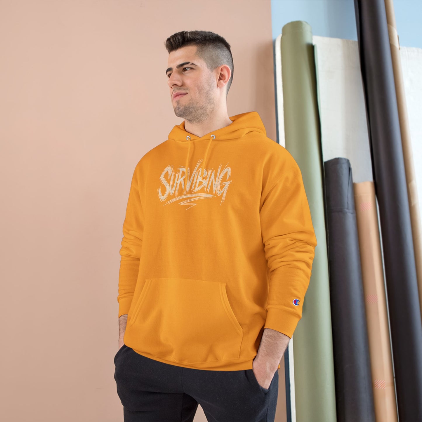 Wook puss 3 Champion Hoodie