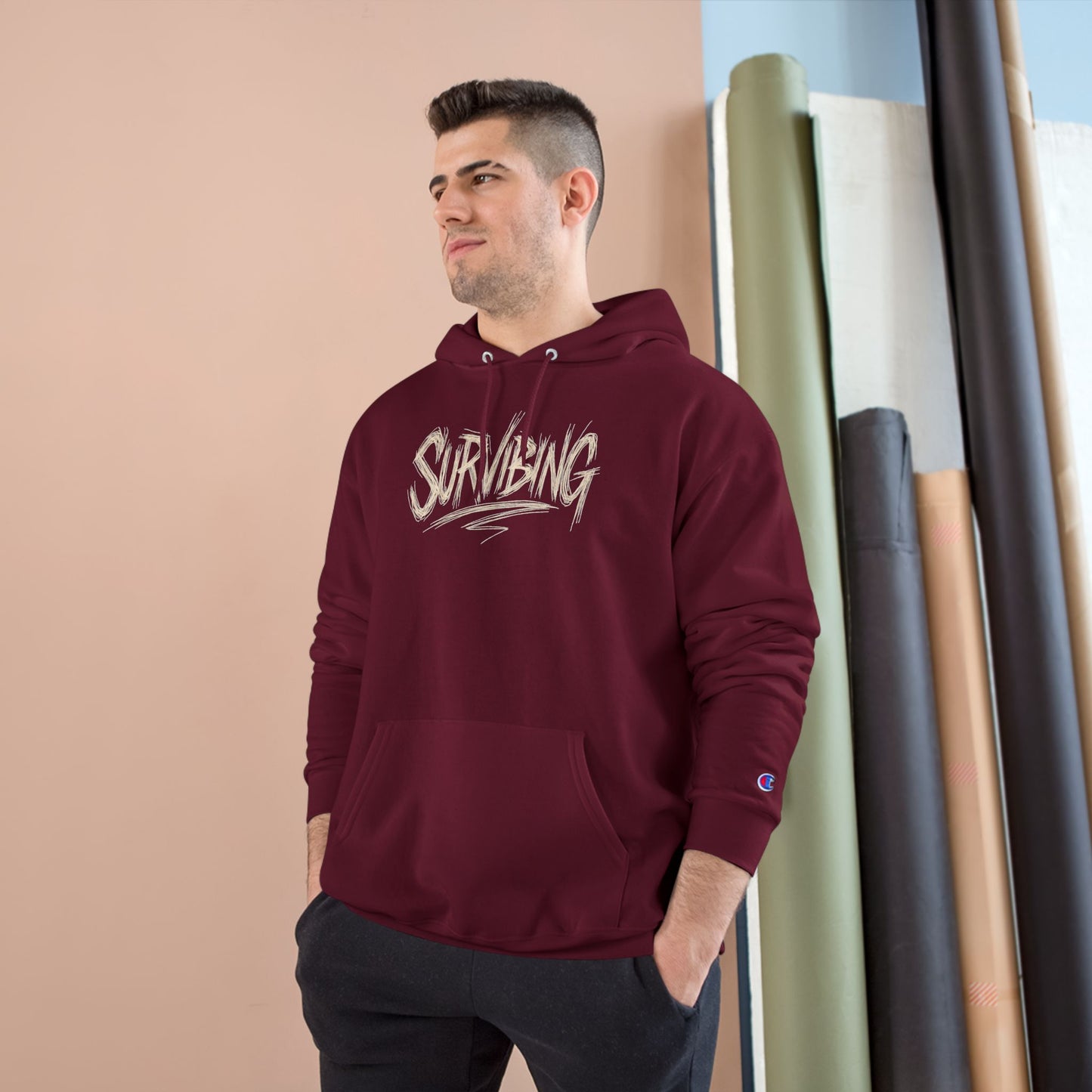 Wook puss 3 Champion Hoodie