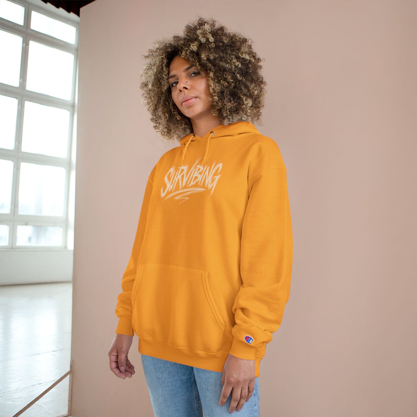 Wook puss 3 Champion Hoodie
