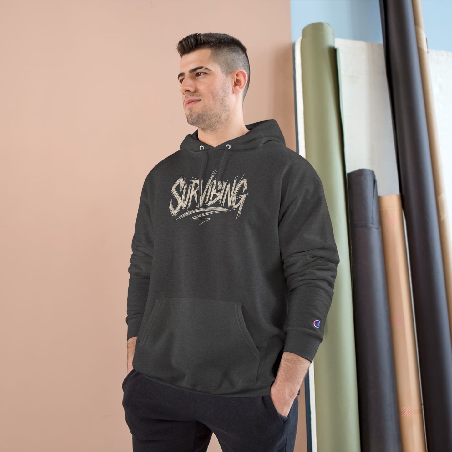 Wook puss 3 Champion Hoodie
