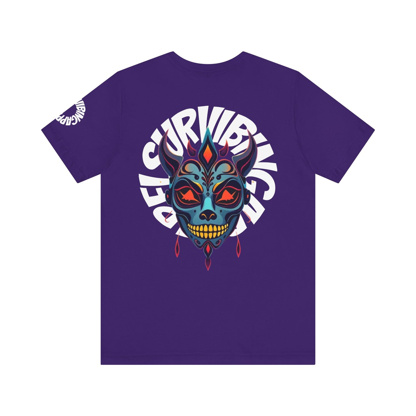 Ani Mask Unisex Tee - Bright Colored Design