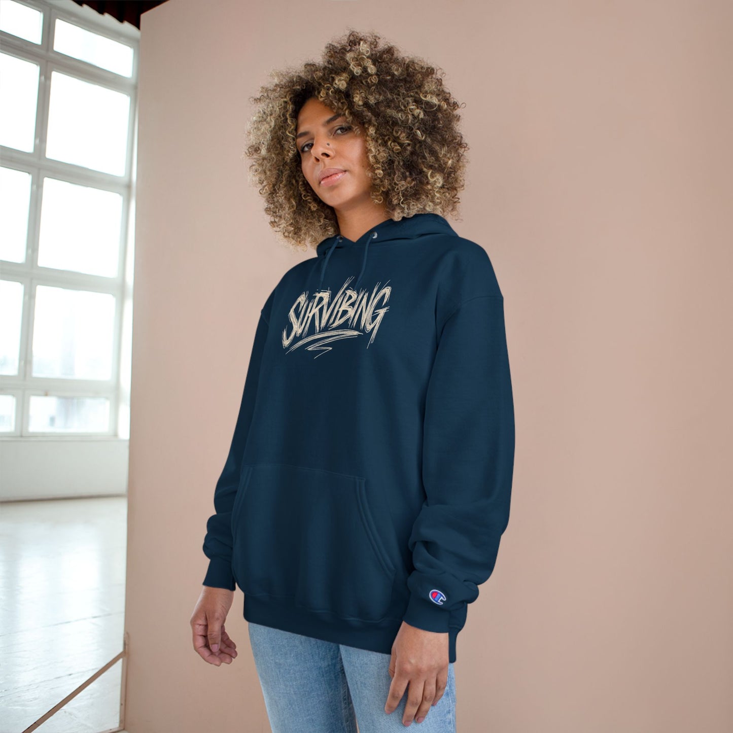 Wook puss 3 Champion Hoodie