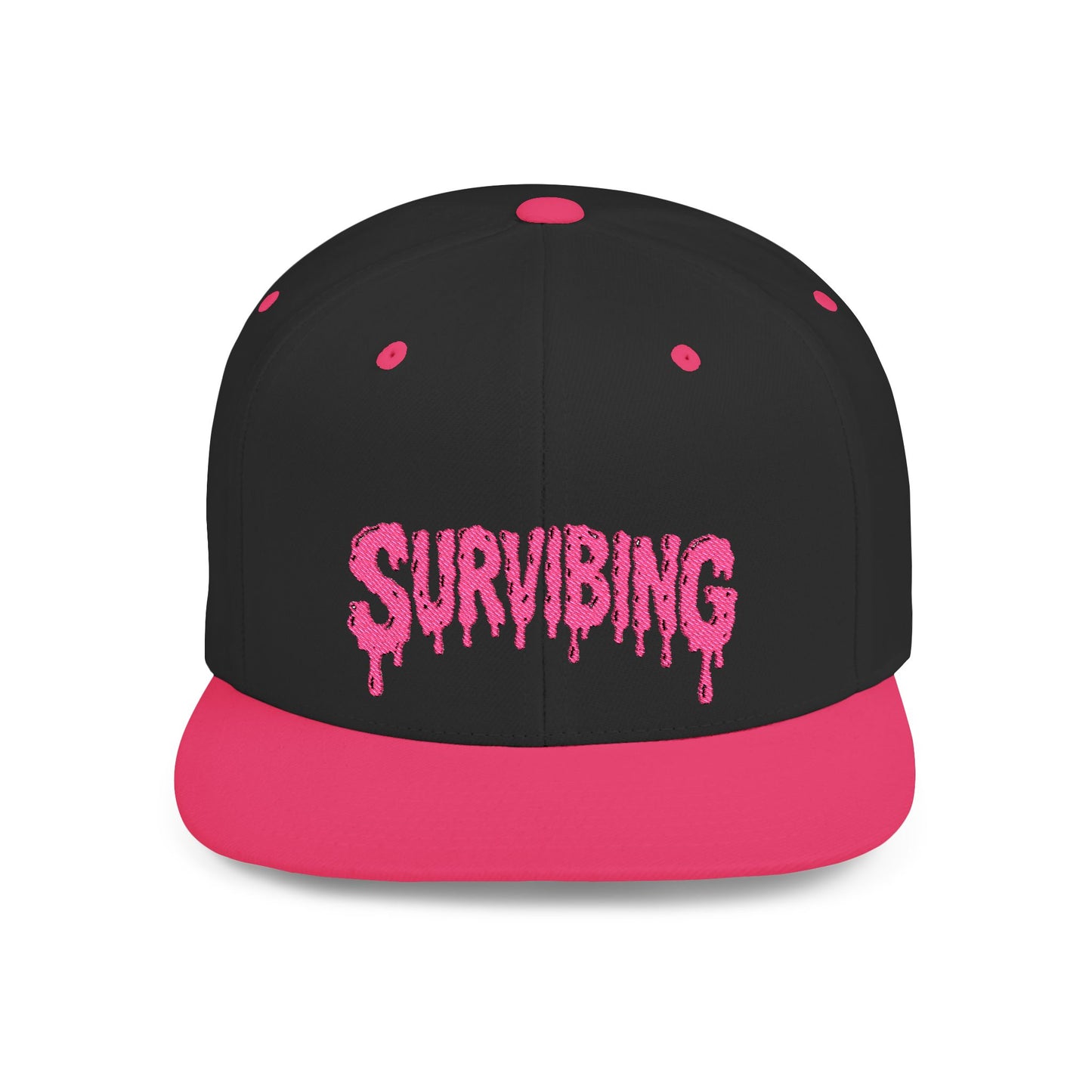 Survibing Flat Bill Snapback Hat