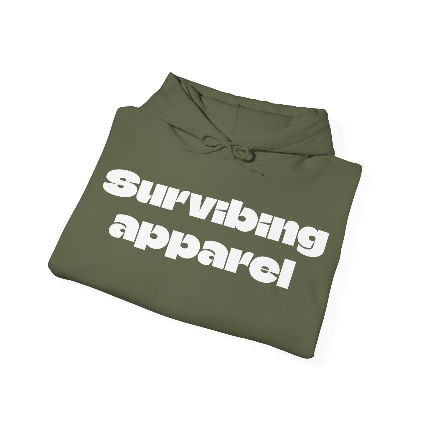 Surviving Compass Unisex Heavy Blend Hooded Sweatshirt - Cozy Spiritual Apparel