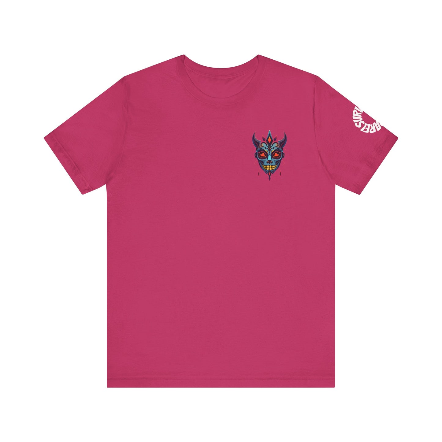 Ani Mask Unisex Tee - Bright Colored Design