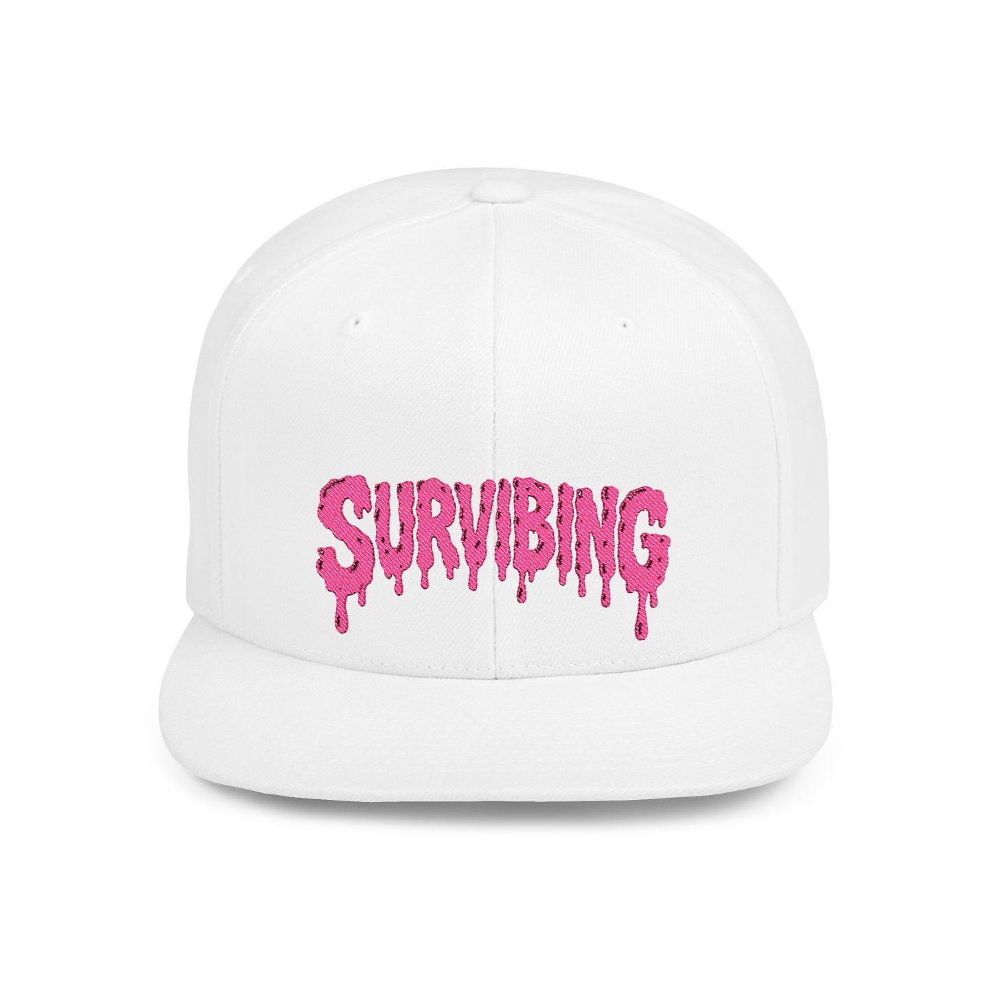 Survibing Flat Bill Snapback Hat