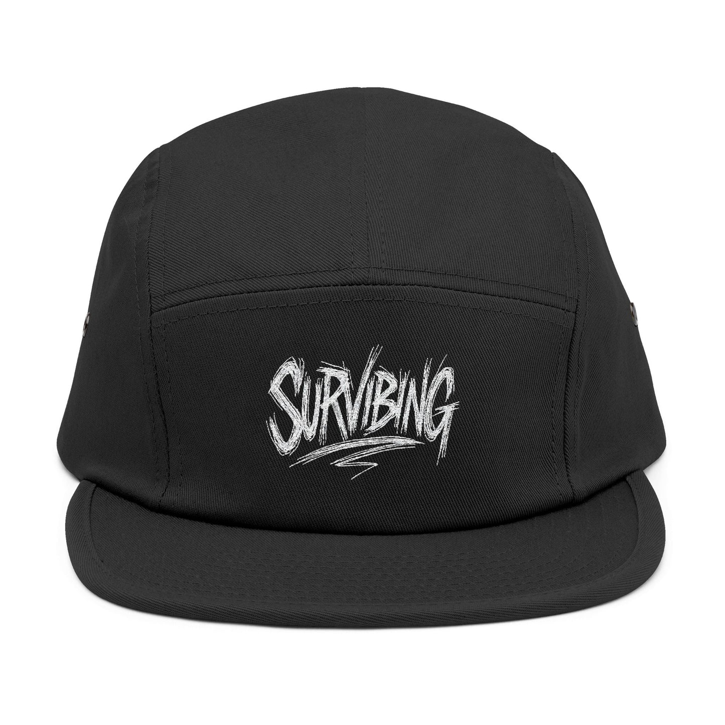 Survibing Embroidered 5 Panel Cap - Casual Streetwear Hat