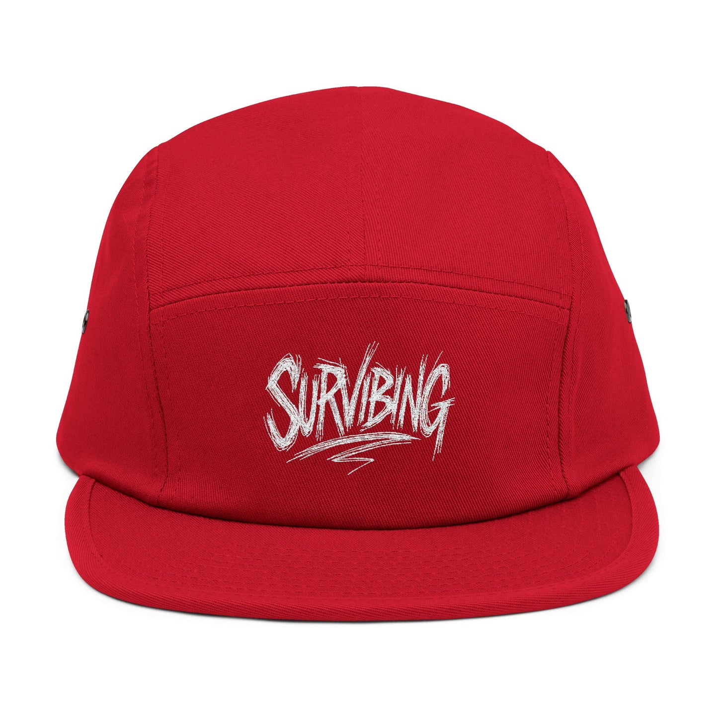 Survibing Embroidered 5 Panel Cap - Casual Streetwear Hat