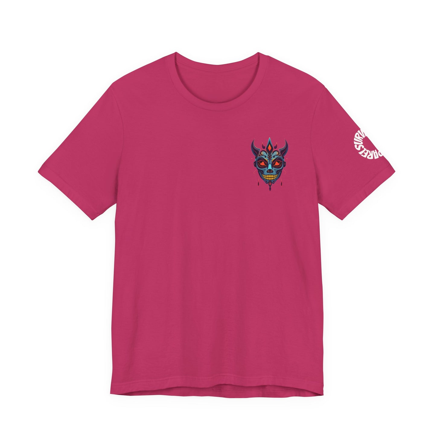 Ani Mask Unisex Tee - Bright Colored Design
