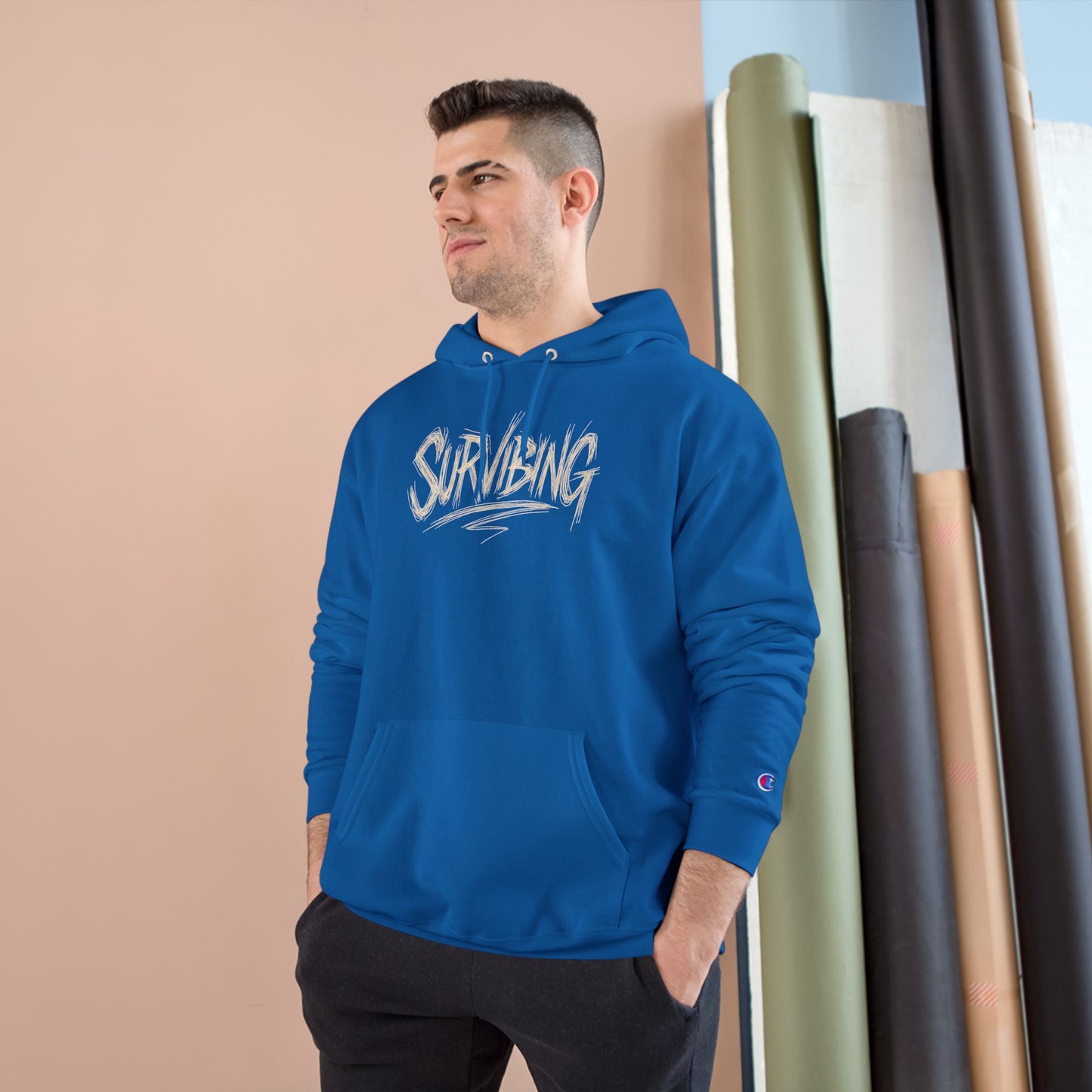Wook puss 3 Champion Hoodie