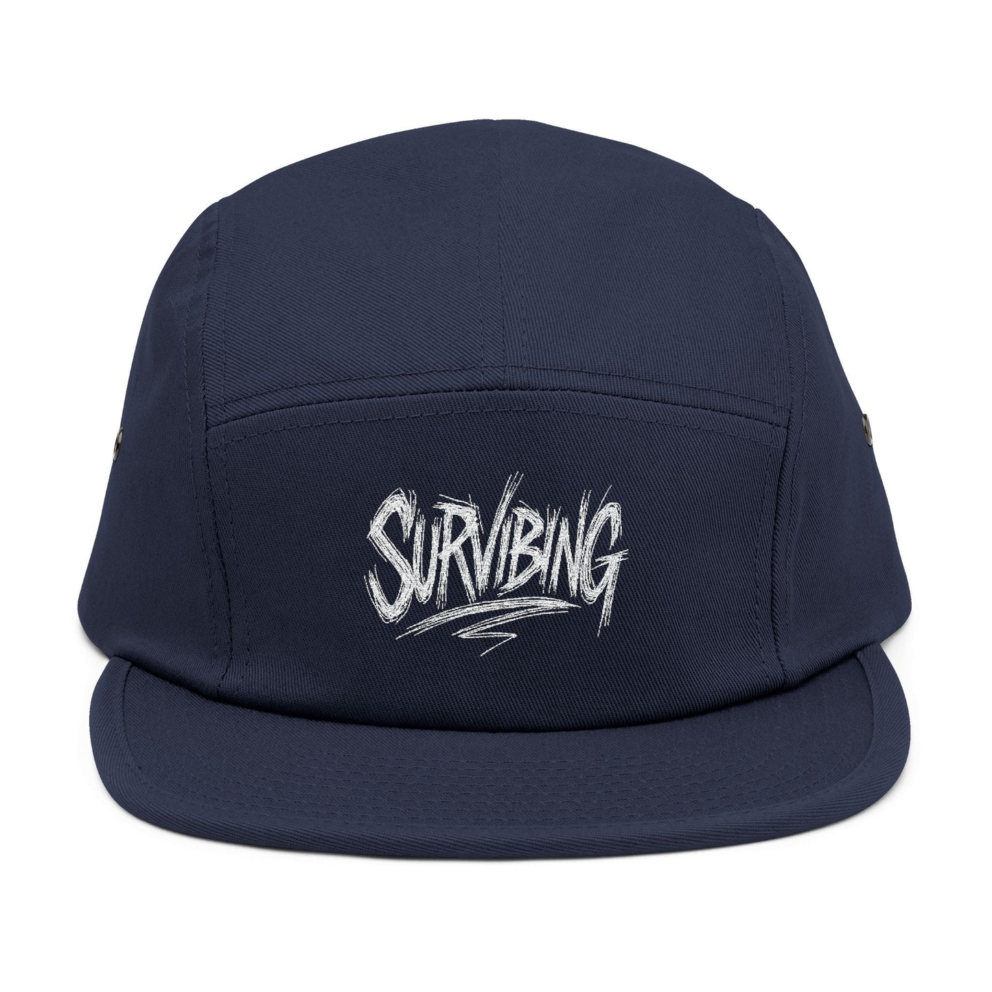 Survibing Embroidered 5 Panel Cap - Casual Streetwear Hat