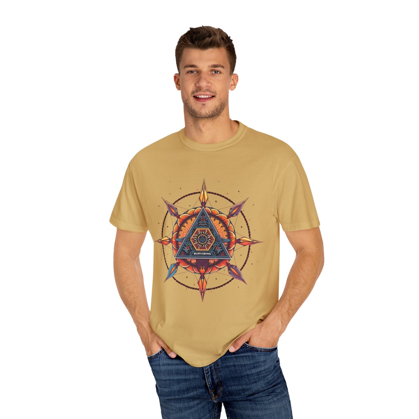 Unisex Survibing 1. Garment-Dyed T-shirt