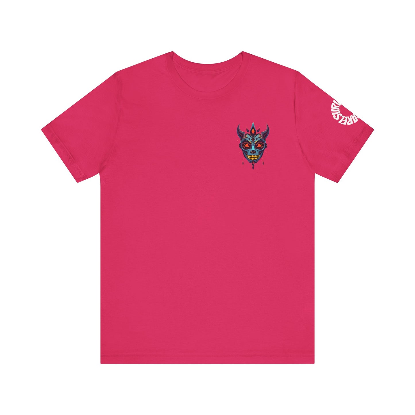 Ani Mask Unisex Tee - Bright Colored Design