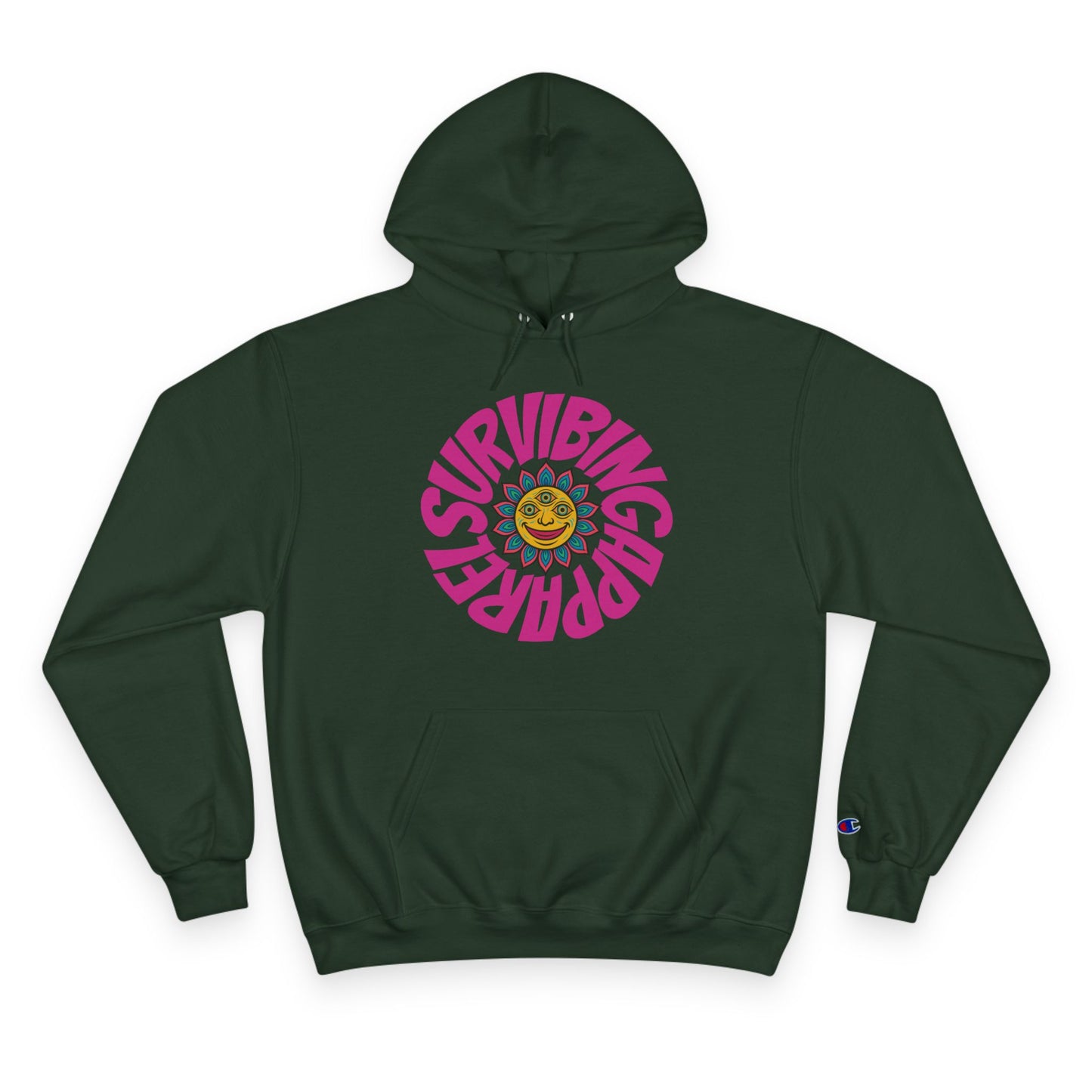 Lotus sun Champion Hoodie