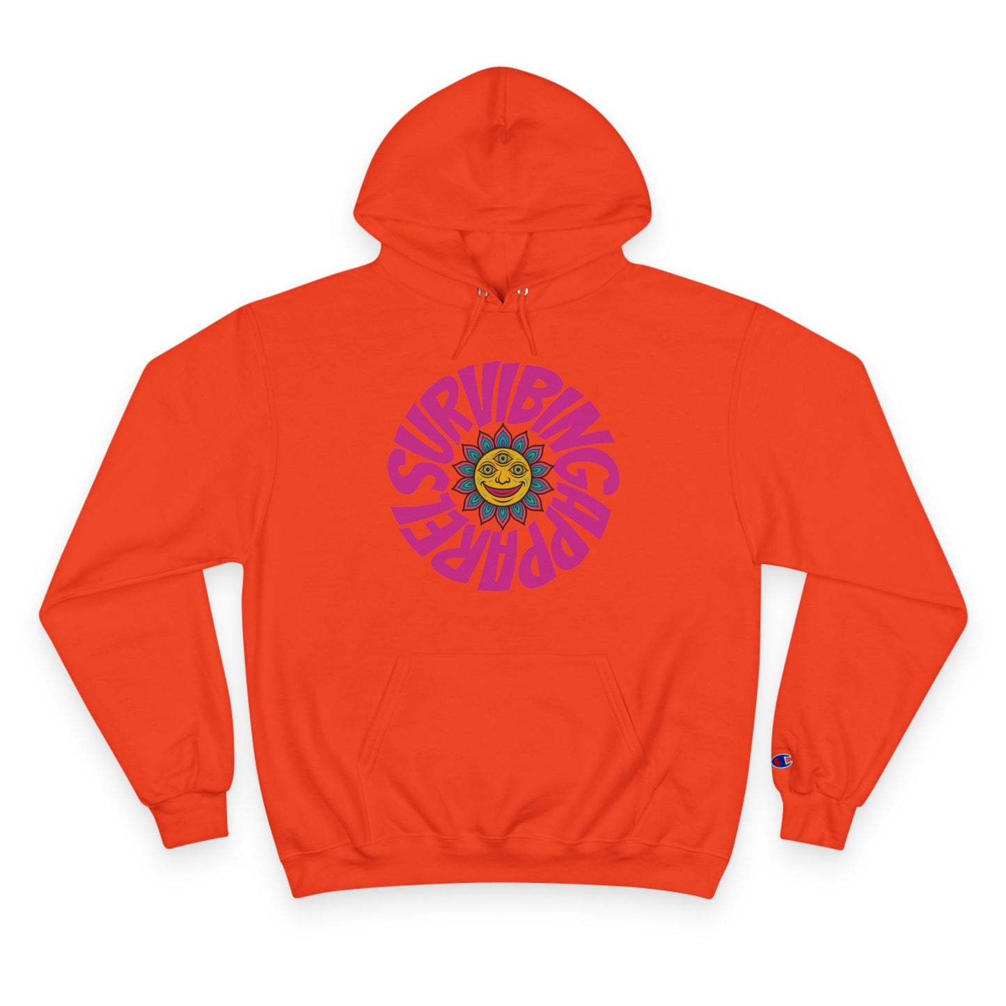 Lotus sun Champion Hoodie