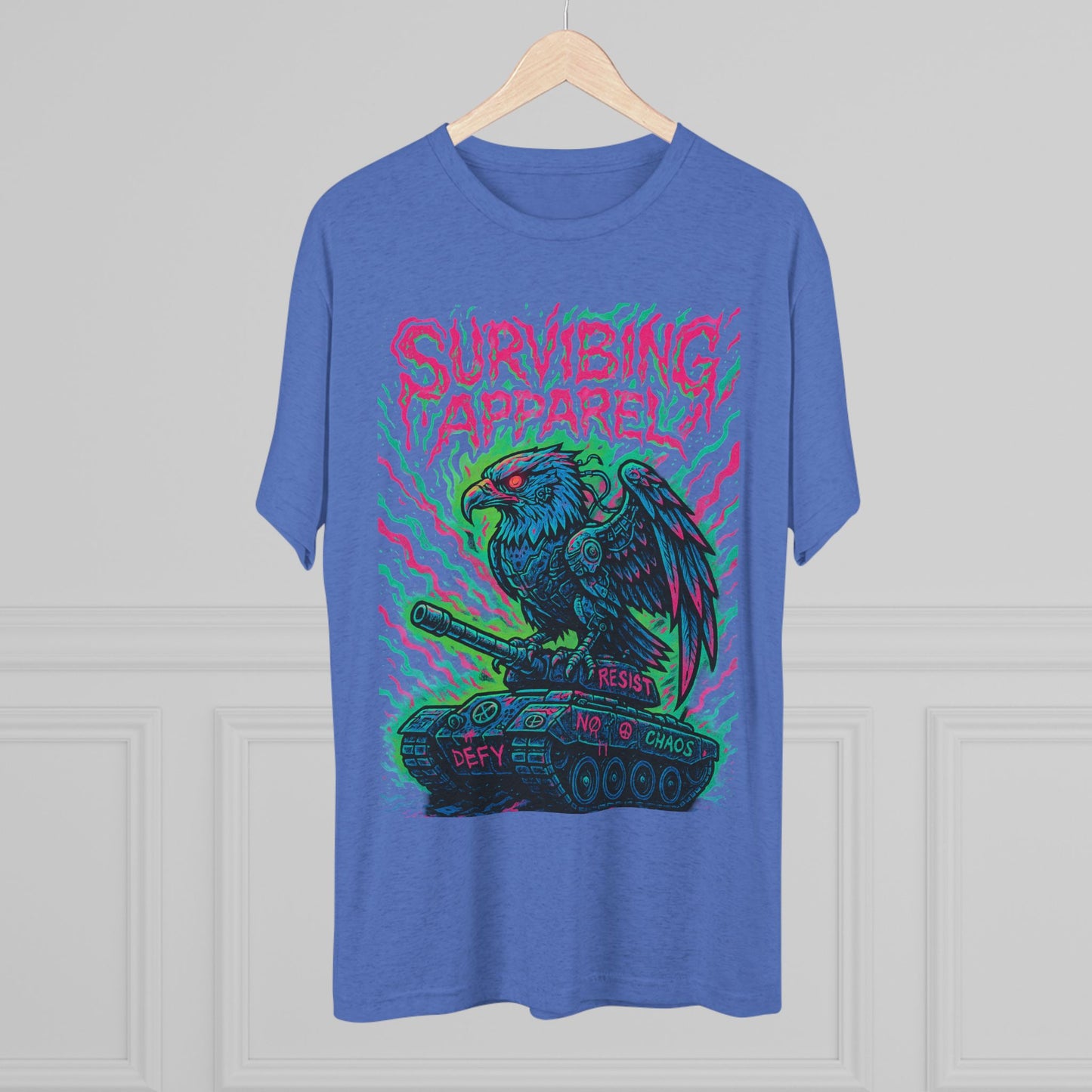 eagle tank t-shirt - birds aren't real drop
