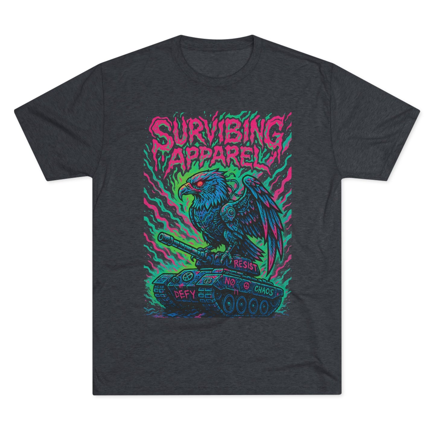 eagle tank t-shirt - birds aren't real drop