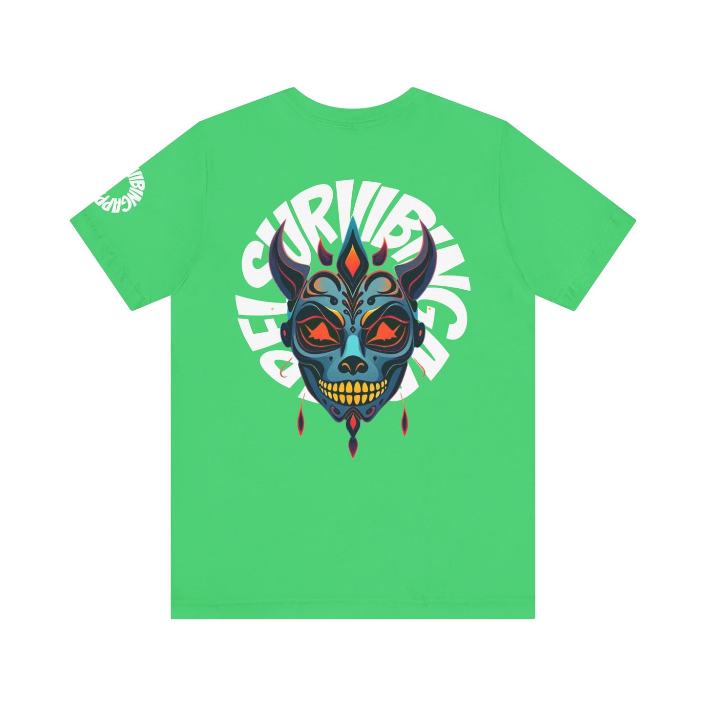 Ani Mask Unisex Tee - Bright Colored Design