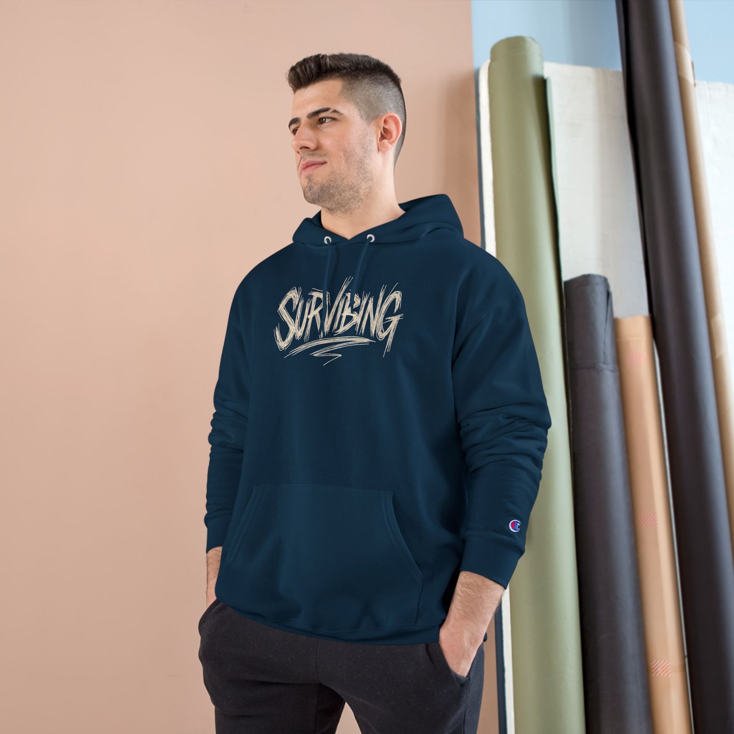 Wook puss 3 Champion Hoodie