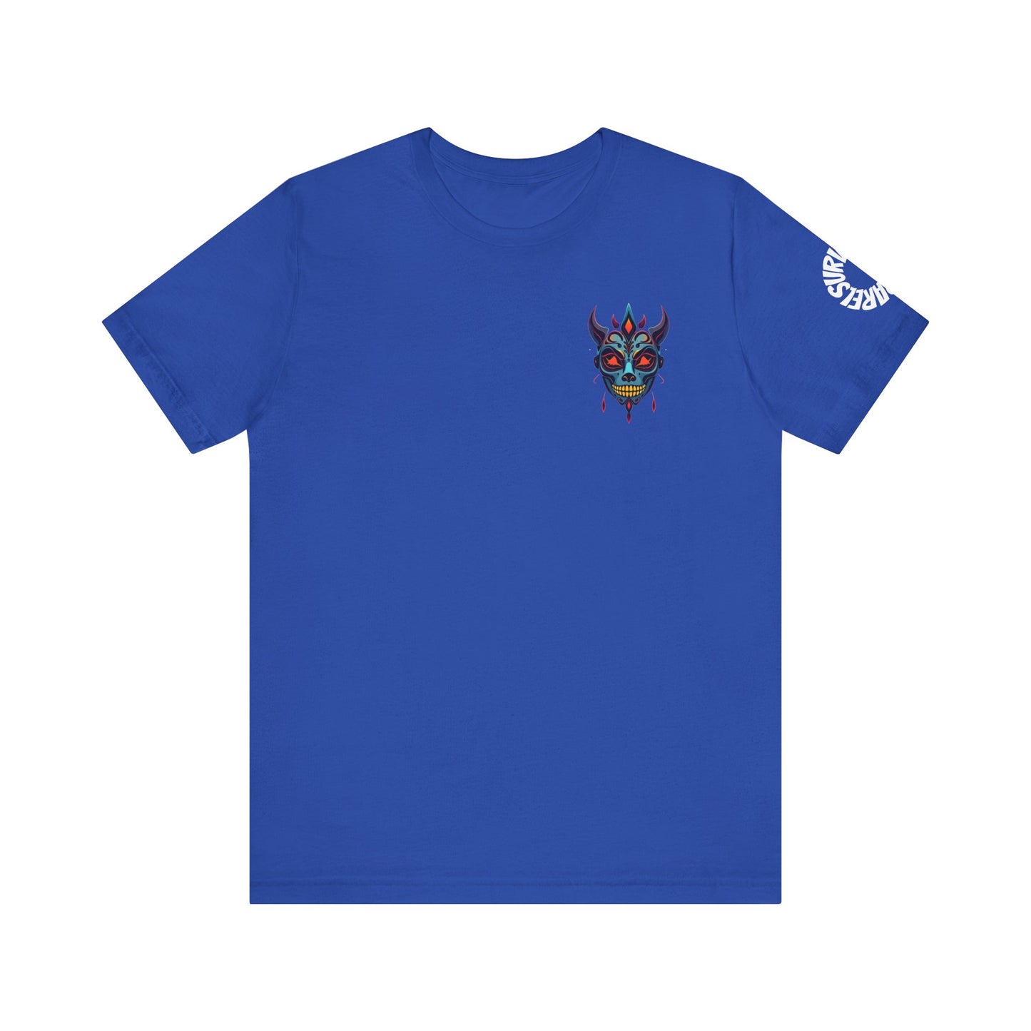 Ani Mask Unisex Tee - Bright Colored Design