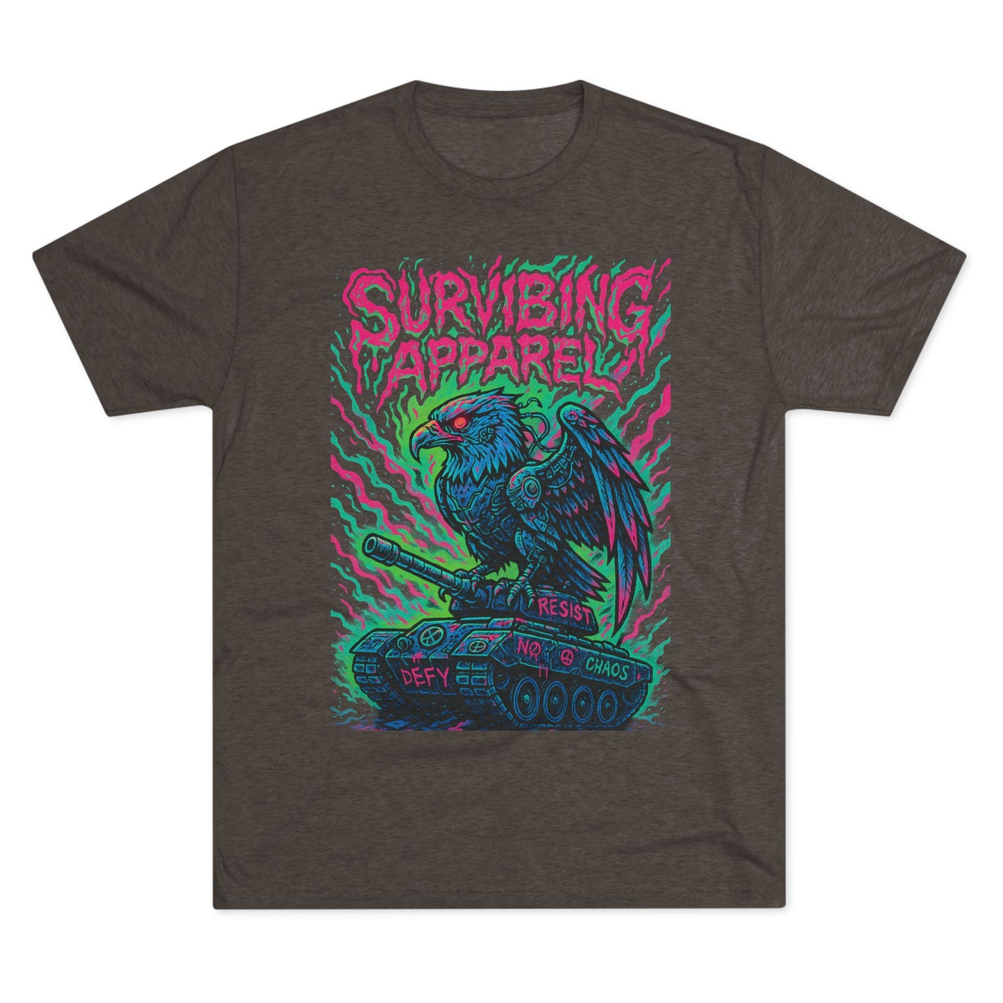 eagle tank t-shirt - birds aren't real drop