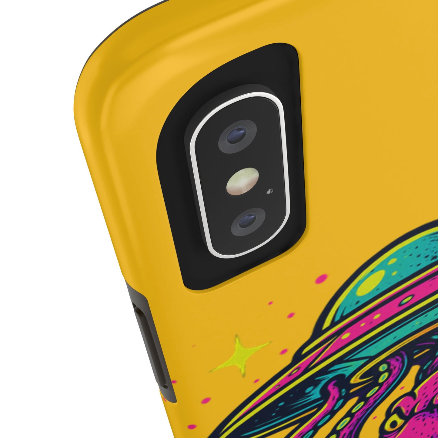 kraken Phone Case | Unique Yellow Design for Alien Lovers