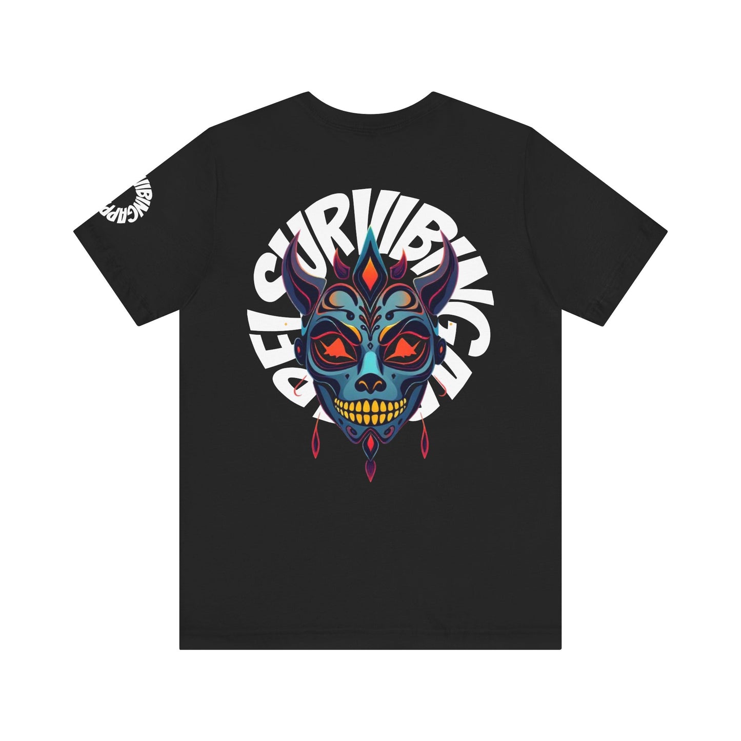 Ani Mask Unisex Tee - Bright Colored Design