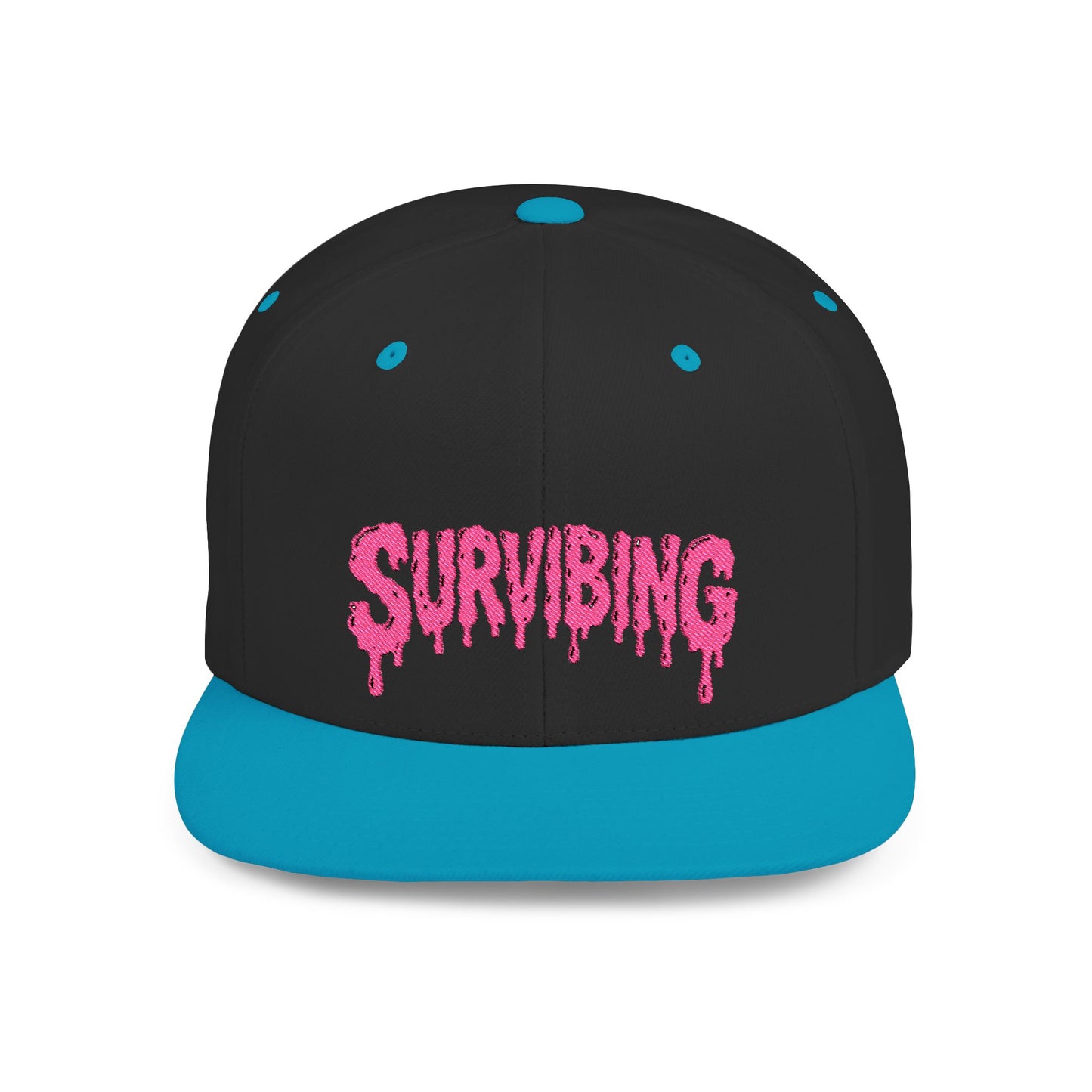 Survibing Flat Bill Snapback Hat
