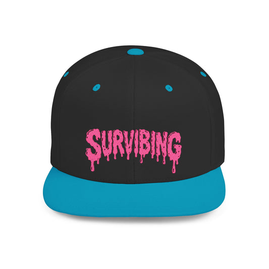 Survibing Flat Bill Snapback Hat