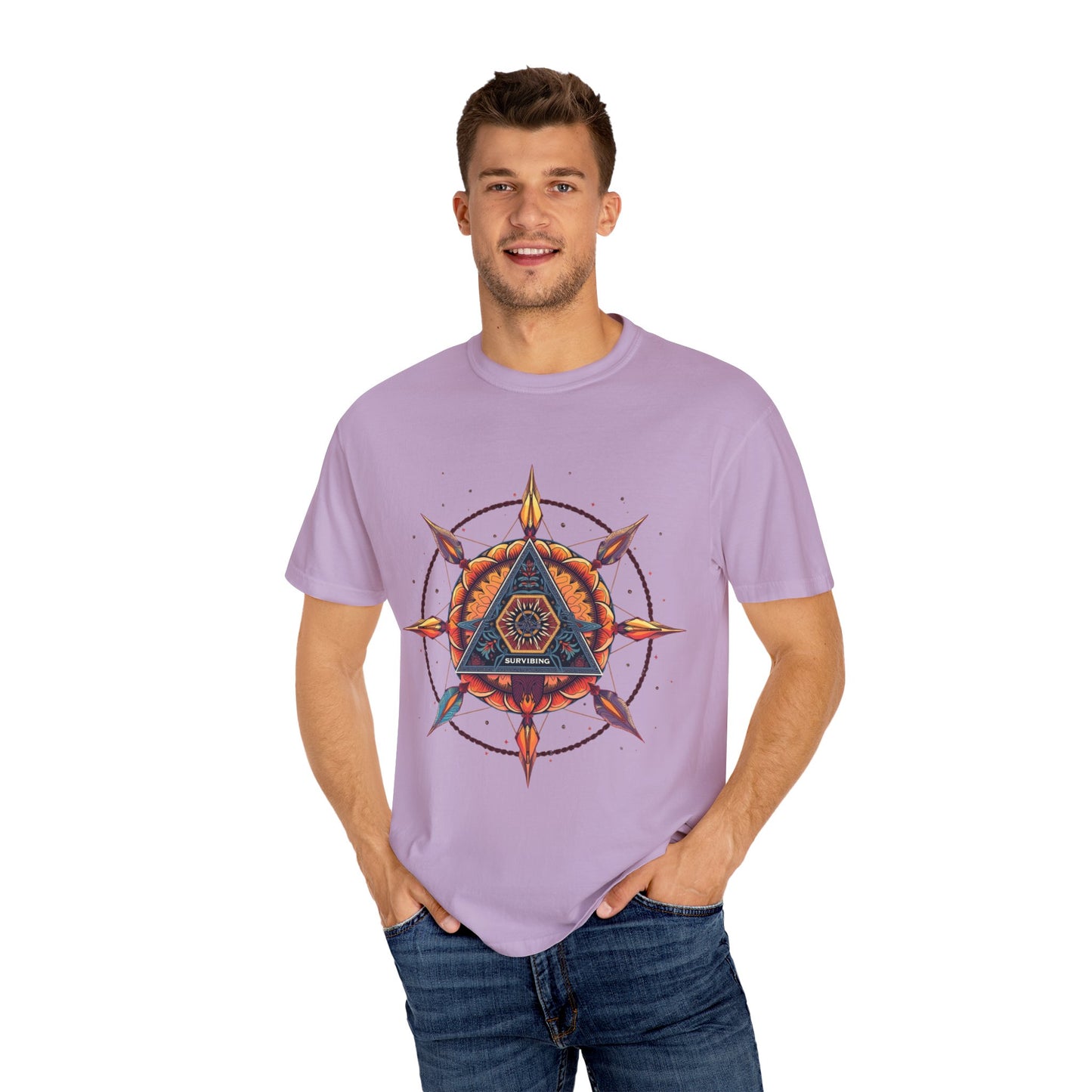 Unisex Survibing 1. Garment-Dyed T-shirt