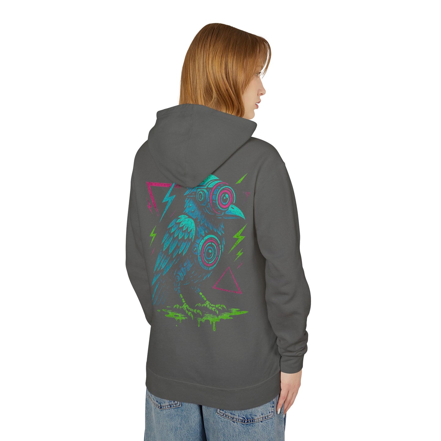 birds aren't real pocketless hoodie