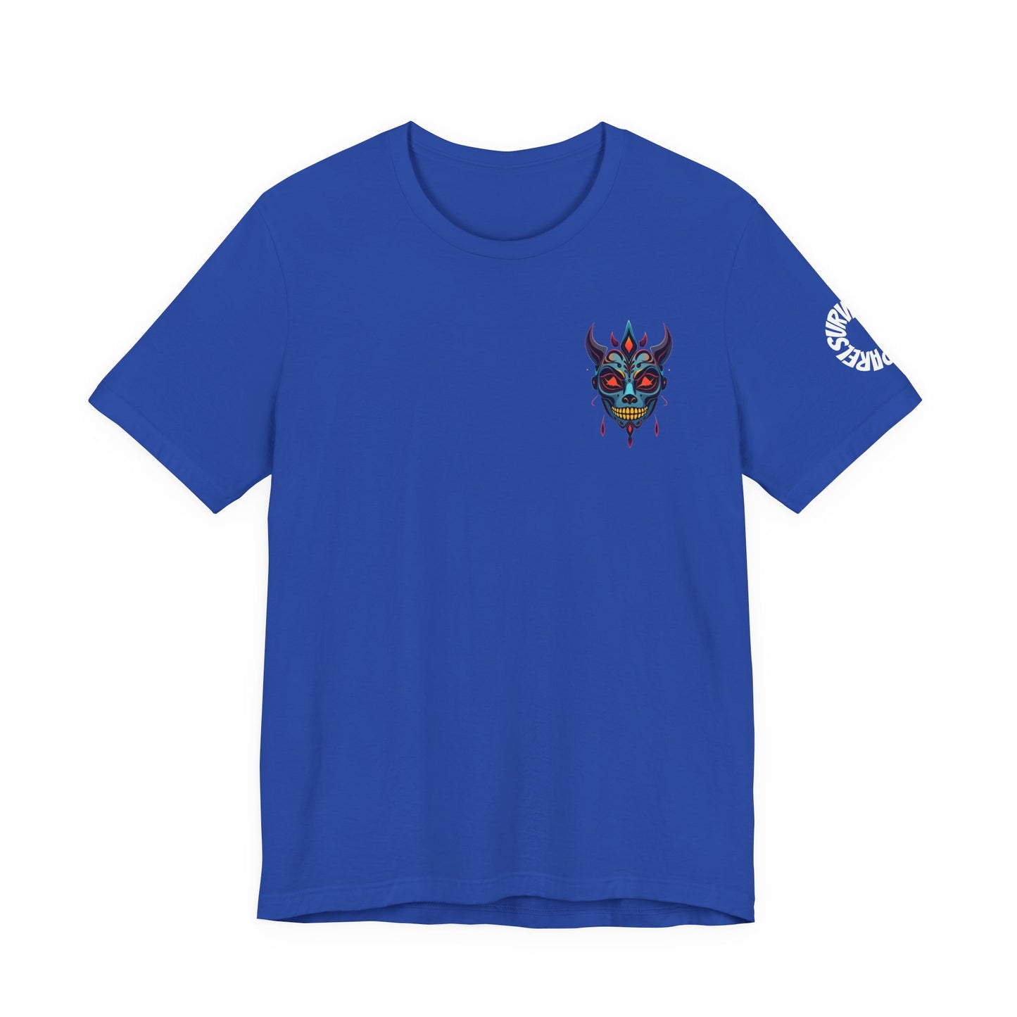 Ani Mask Unisex Tee - Bright Colored Design