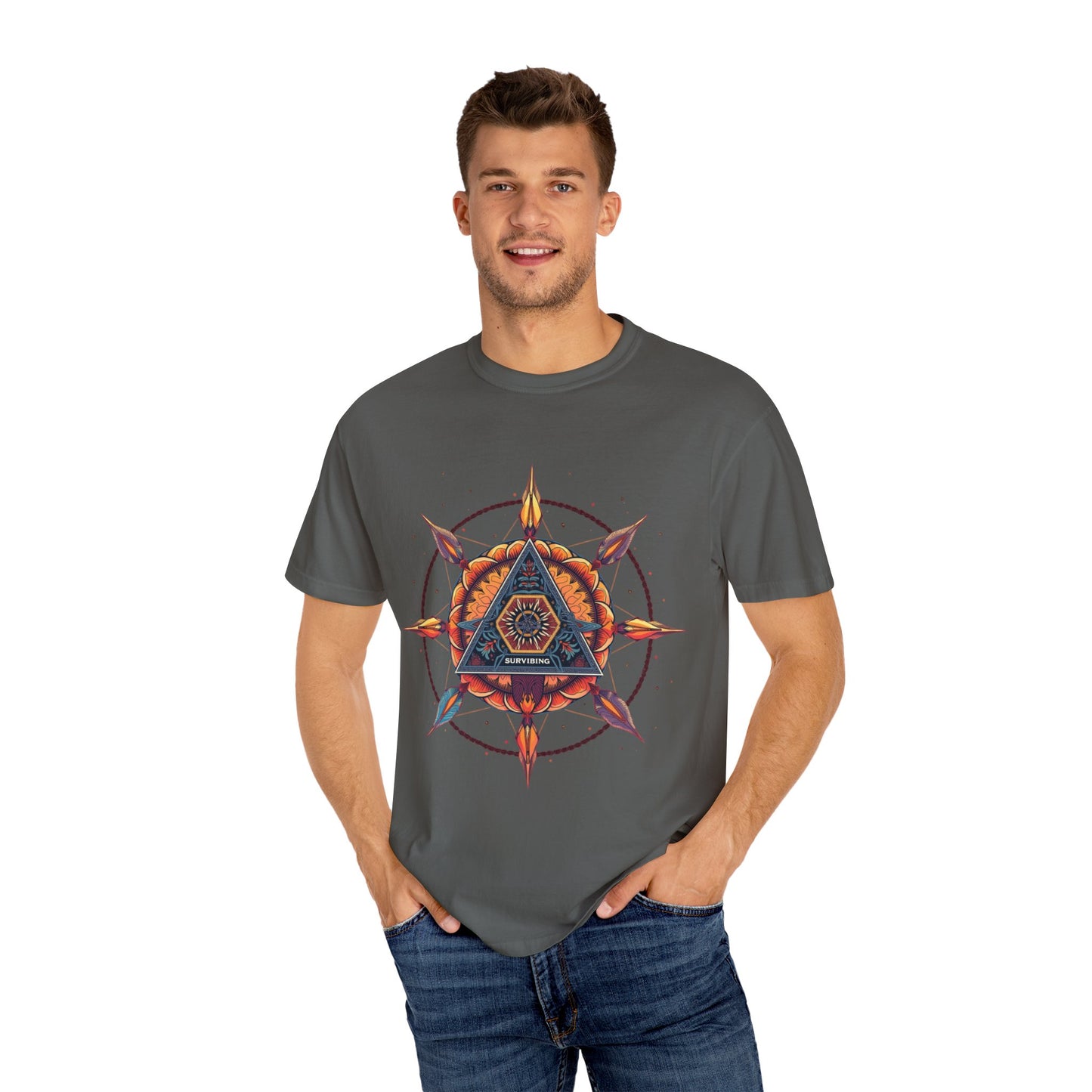 Unisex Survibing 1. Garment-Dyed T-shirt