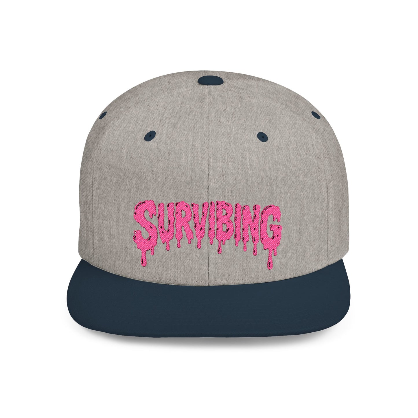 Survibing Flat Bill Snapback Hat