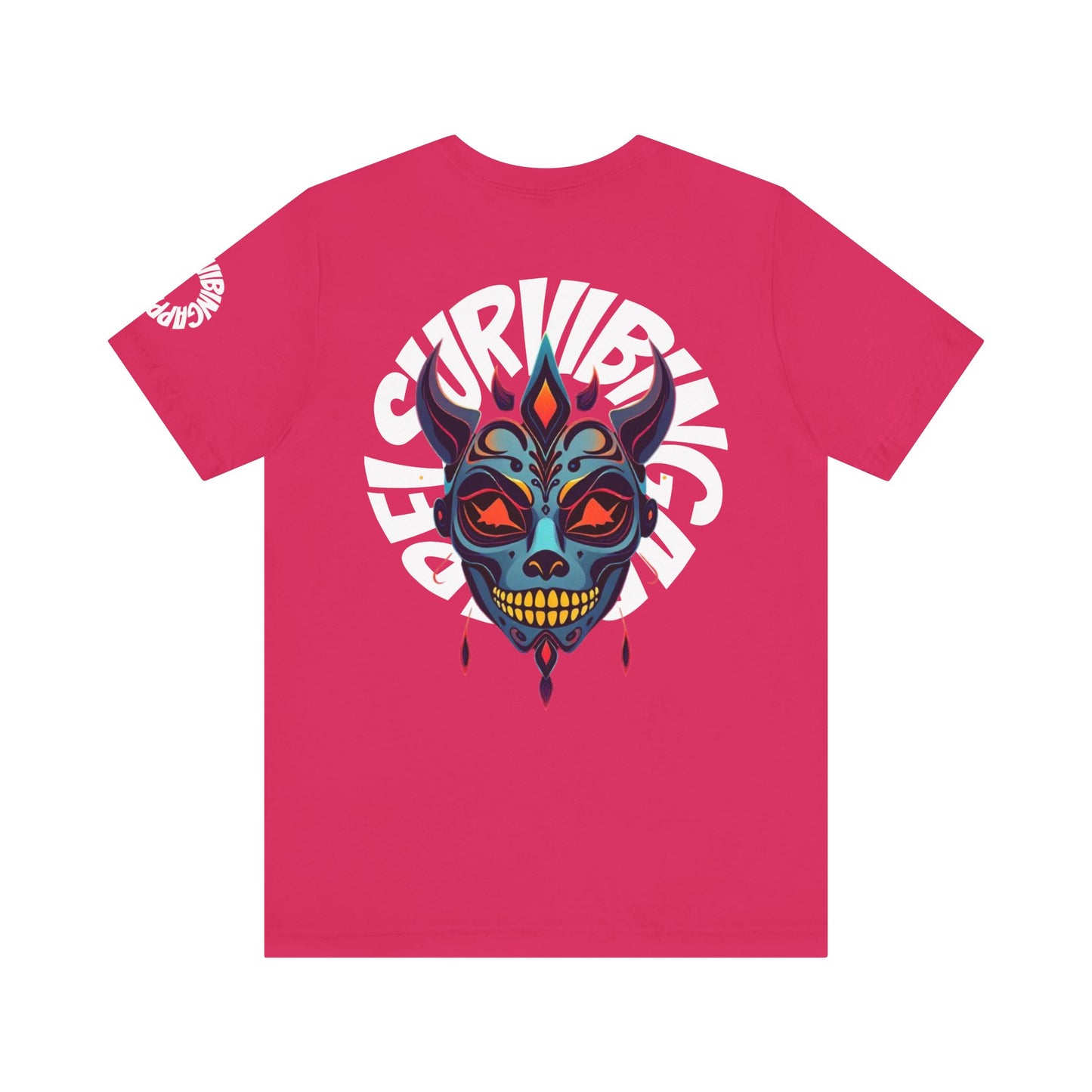 Ani Mask Unisex Tee - Bright Colored Design