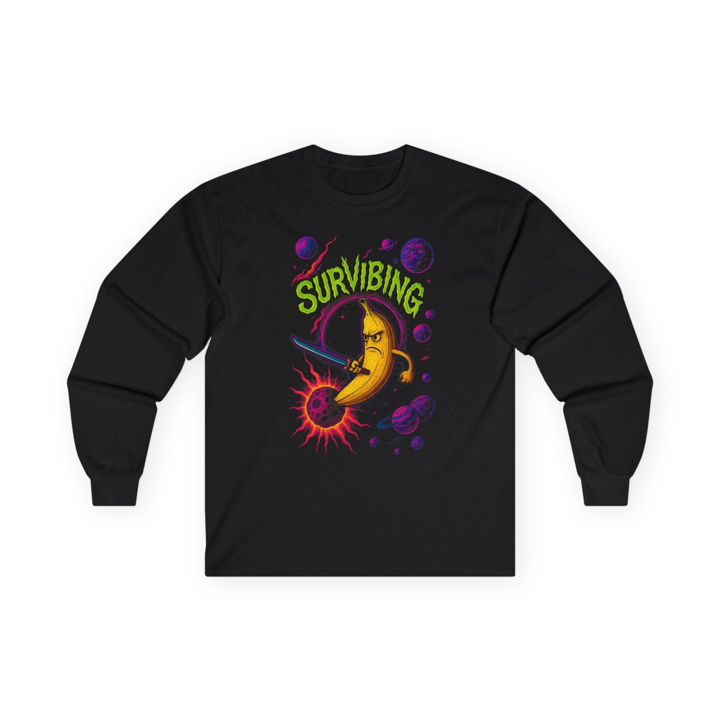 Banana Long Sleeve Tee