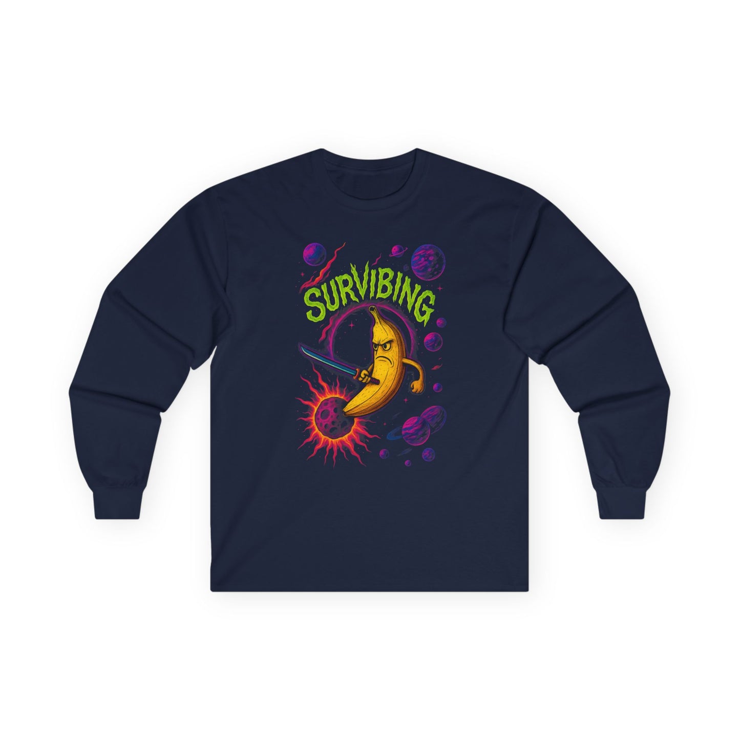 Banana Long Sleeve Tee