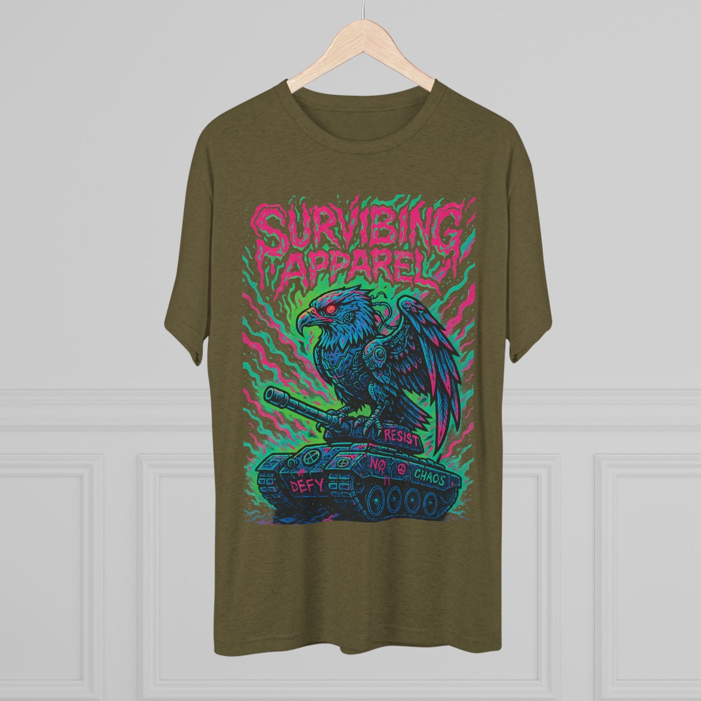 eagle tank t-shirt - birds aren't real drop