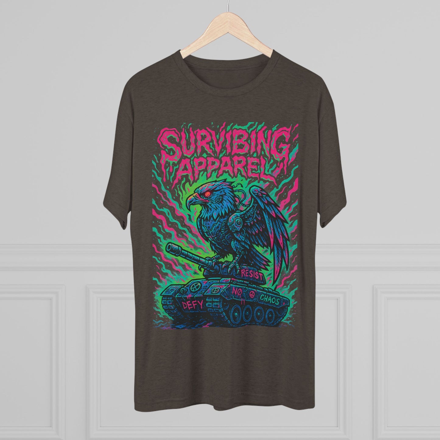 eagle tank t-shirt - birds aren't real drop