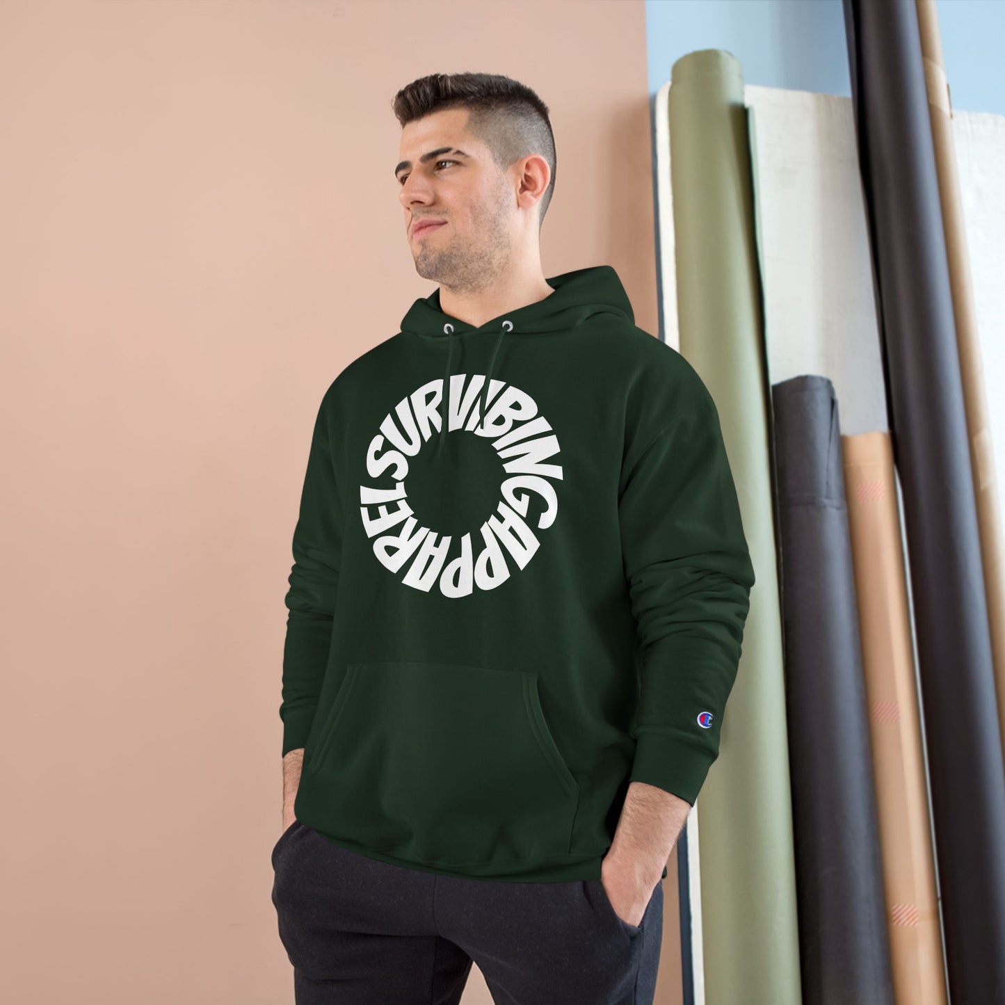 Eagle Tank Champion Hoodie - birds aren't real drop
