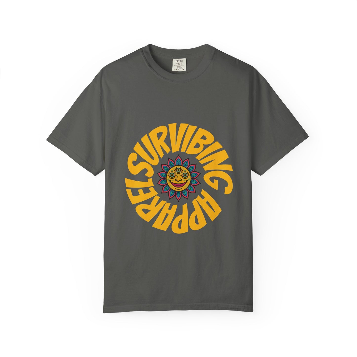 Colorful lotus Sun Graphic Tee