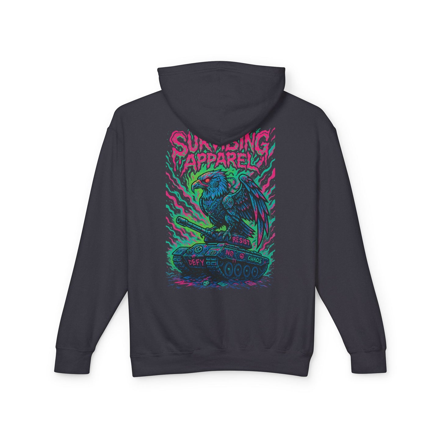 eagle tank - pocketless hoodie - birds aren't real drop