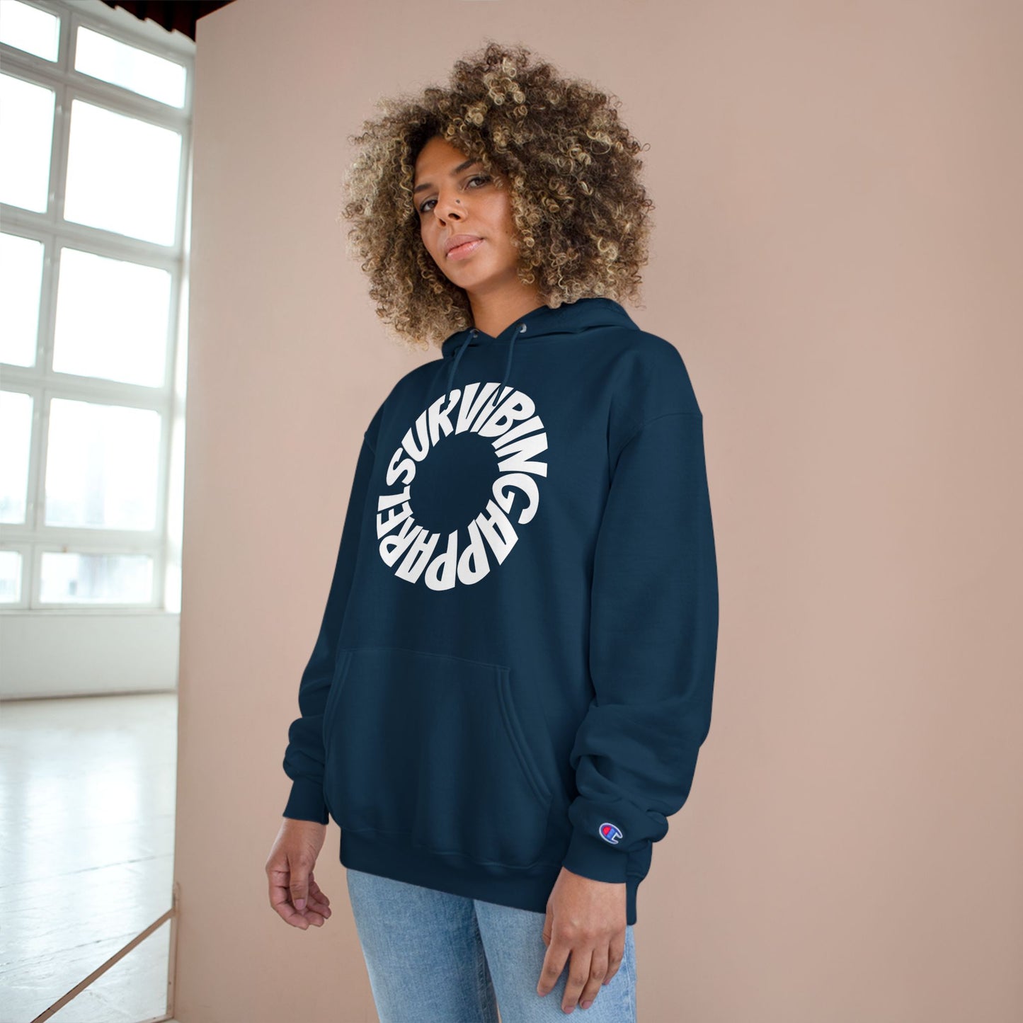 Eagle Tank Champion Hoodie - birds aren't real drop
