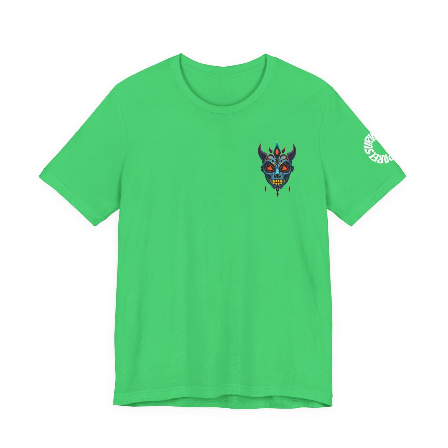 Ani Mask Unisex Tee - Bright Colored Design