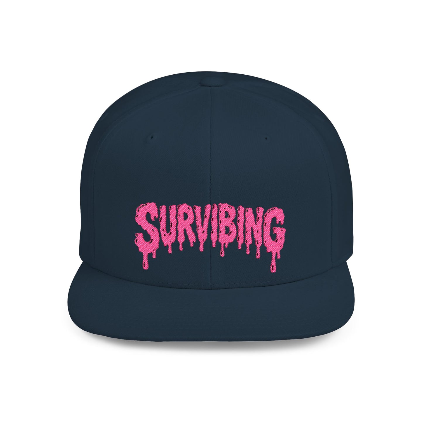 Survibing Flat Bill Snapback Hat