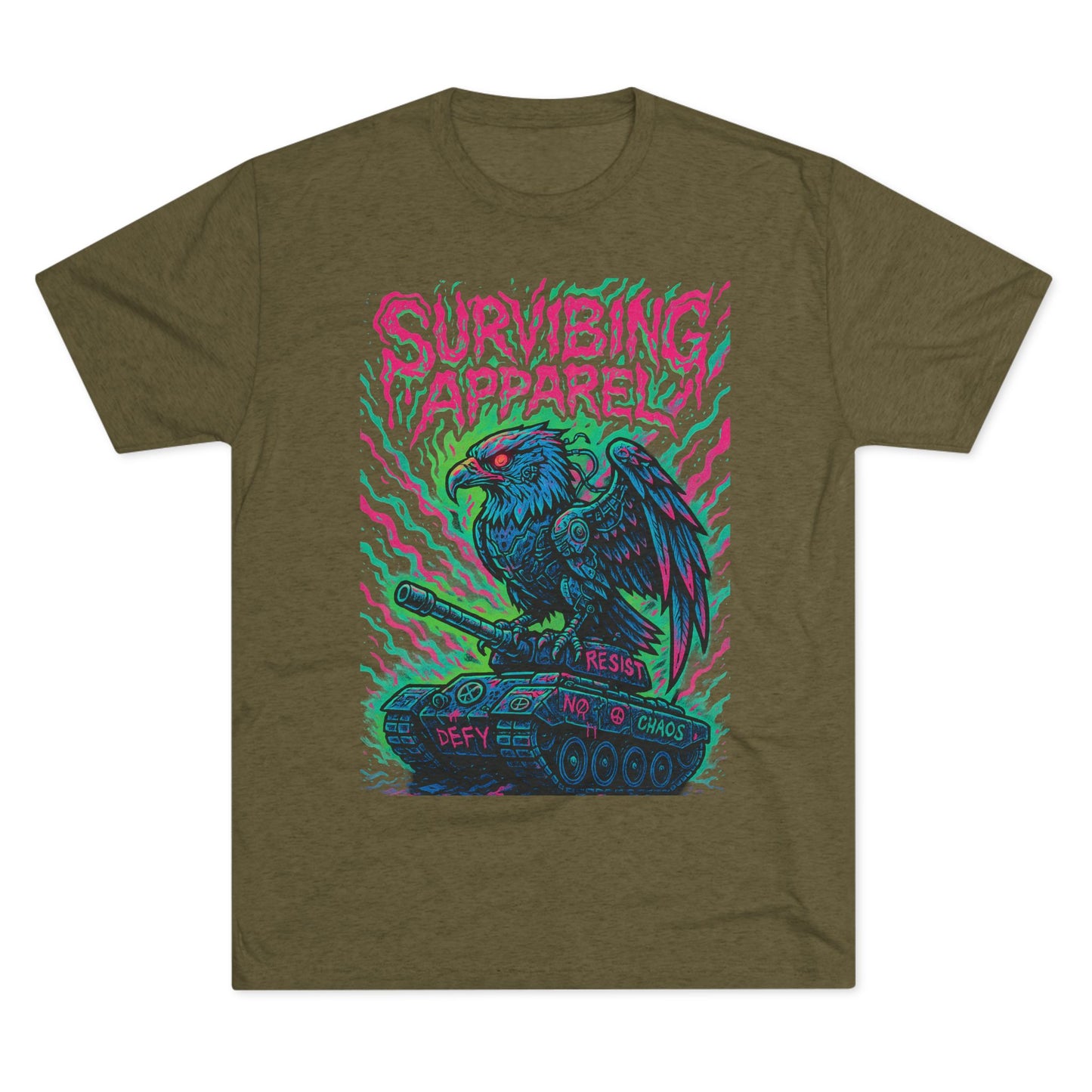 eagle tank t-shirt - birds aren't real drop