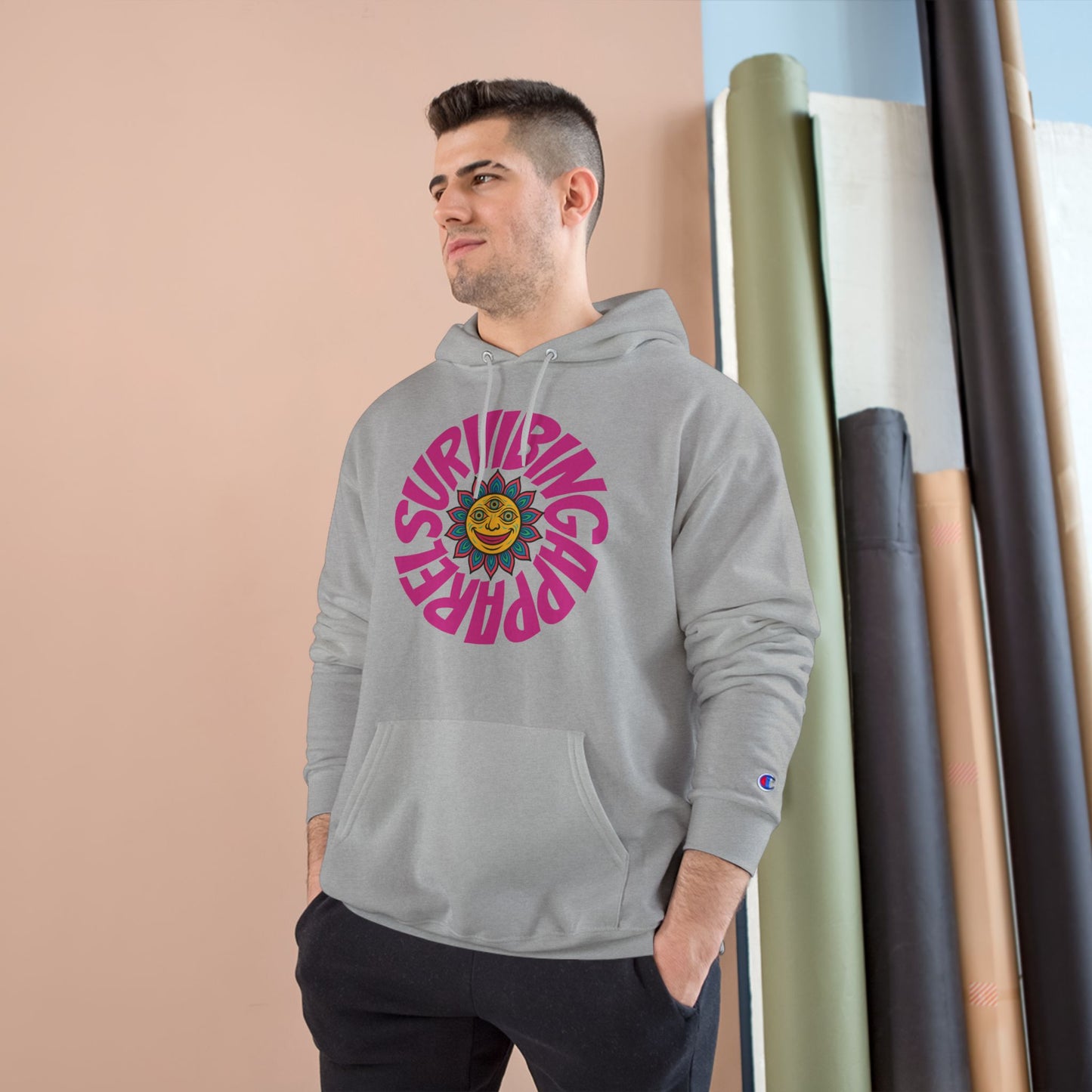 Lotus sun Champion Hoodie
