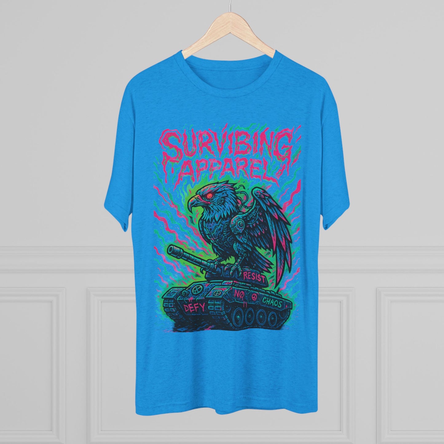 eagle tank t-shirt - birds aren't real drop